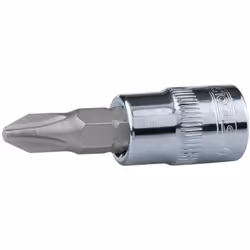 PH Pour vis PHILLIPS® Carré d'entraînement intérieur selon DIN 3120 / ISO 1174 avec encoche pour verrouillage par bille avec  ...