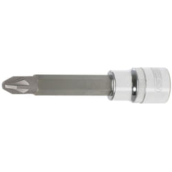 1/2' Douilles tournevis pozidriv CHROMEplus, longues, PZ4