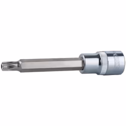 Torx percé Carré d'entraînement intérieur selon DIN 3120 / ISO 1174 avec encoche pour verrouillage par bille avec embout tour ...