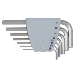 Kstools - Jeu de clés mâles coudées pour vis 6 pans, edelstahl, 7 pcs
