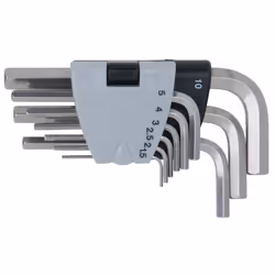 KS Tools 964.0320, 9 pièce(s), Acier inoxydable, DIN ISO 2936, 282 g