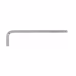 Clé mâle INOX 6 pans à tête sphérique longue 2,5 mm