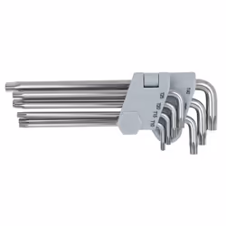 KS Tools 964.0615, Clé torx en L, Métallique, Acier, DIN ISO 2936, 162 g, 7 pièce(s)