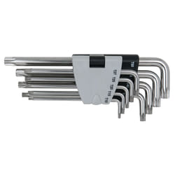 Kstools - Jeu de clés mâles coudées Torx percées, longues edelstahl, 9 pcs