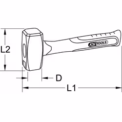KS Tools 964.2002 marteau Masse - Vue supplémentaire 2