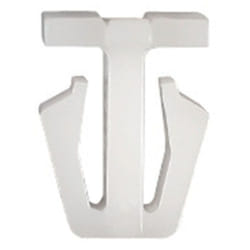 Ks Tools - Agrafes pour fixation de baguettes pour Honda - ø 10,5 mm - 10 pcs - 420.1371