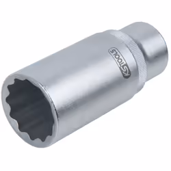 Douille pour buses d&aposinjection 1/2, 12 pans, 27 mm