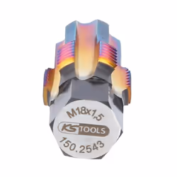 Pour tarauder des filetages spéciaux rouillés et endommagés Parfait pour des sondes lambda dans des installations d’échappeme ...