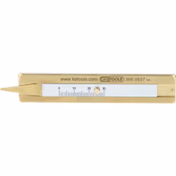Lecture sans éblouissement Pour mesure de profondeur Graduation par pas de 0,1 mm pour une mesure exacte Très maniable et lég ...