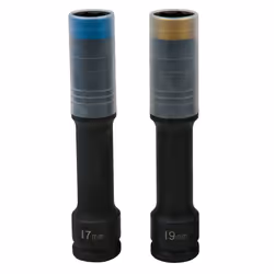 KS Tools 515.0621, Ensemble de douilles, 1/2", 2 tête(s), Acier au chrome-molybdène, ISO 1174, DIN 3121, 800 g