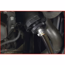 Kstools - Tuyau de raccord de vidange pour vag 1.8 + 2.0 véhicules à essence avec arrêt par inertie