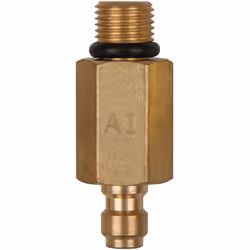 Adaptateur M10x1,0 extérieur et raccord avec joint d'étanchéité 1/4" Diamètre du tuyau 1/4 Type AI Poids 35 Taille du filetag ...