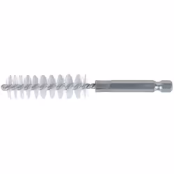Brosse nylon 1/4" Ø 12 mm Longueur totale L en mm 100 Entraînement 1/4" Poids 15 Diamètre en mm 12 Taille de l'emballage 1 Ma ...