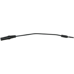 Borne d'entrée 4,0 mm sur douille d'adaptateur d'essai 1,5 mm ronde (noir)