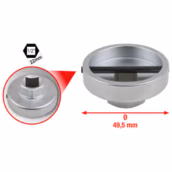 KS Tools 150.9259, Article unique, Acier chromé au vanadium, 113 g, 1 pièce(s)