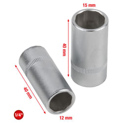 Kstools - Jeu de douilles pour la révision des circuits de climatisation, 2 pcs