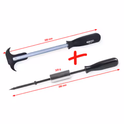 KS Tools 150.3610, Acier, 2 pièce(s), 880 g