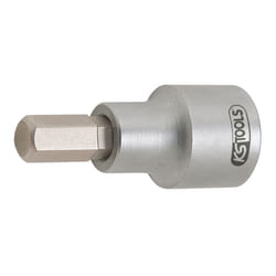 Kstools - ks tools 9113928 DOUILLE hexagonale pour intérieur 6 PANS, vis le de selle de frein, 7 MM, 3/8 ''