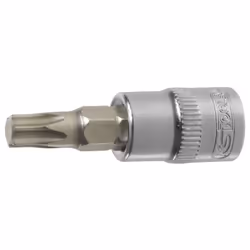 La douille tournevis de chez KS TOOLS possède un carré d'entraînement conforme aux normes DIN 3120 / ISO 1147-1 . Elle possèd ...
