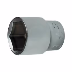 Douille F6 KS 1/2 KS TOOLS" - DIN 3124, ISO 2725-1, Matière : chrome molybdène, Présentation : chromée brillante Dureté : DIN ...