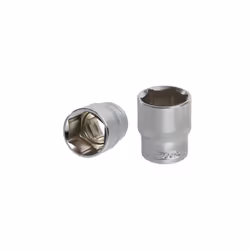 Douille F6 KS 1/2 KS TOOLS" - - DIN 3124, ISO 2725-1, - Matière : chrome molybdène, - Présentation : chromée brillante - Dure ...