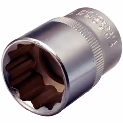 La douille 12 pans ULTIMATE 1/2'' - 20 mm est conçue pour répondre aux exigences des professionnels du bâtiment, de la mécani ...