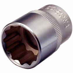 La douille 12 pans ULTIMATE® 1/2'' - 22 mm est spécialement conçue pour les professionnels à la recherche d’un outil fiable,  ...