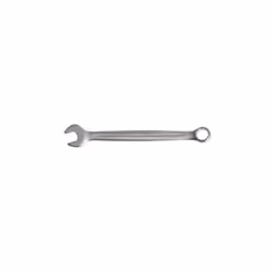 Clé plate mixte 6 mm. Selon DIN 3113 Form A / ISO 3318 / ISO 7738 Angle de fourche 15° Œil incliné à 15° Finition satinée Chr ...