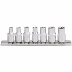 Rail de 7 douilles ULTIMATE® TORX® 1/4''