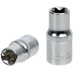 Kstools - Douilles ultimate® torx® 3/8 E6 - l. 28 mm
