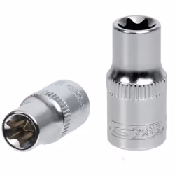 Douille ULTIMATE TORX Marque : KSTOOLS Profil 1: TORX-E 3/8'', E12 - L. 28 mm