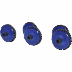 KS Tools 100.4037, Disque abrasif, Métal, 7000 tr/min, Noir, Bleu, Rond, 10,5 cm