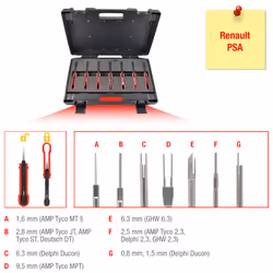 KS Tools 154.0160, 1,15 kg, 7 outils