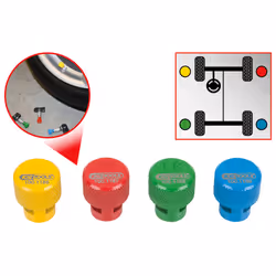 KS Tools 100.1185, Bleu, Vert, Rouge, Jaune, 133 g, 148 mm, 98 mm, 26 mm