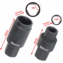 Idéal pour toute les pompes à injection Bosch (VP37) et pompes à injection à distributeurPour dévisser les vis du couvercleNé ...