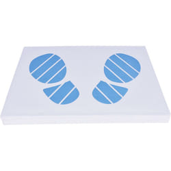 Kstools - Tapis de sol jetable, 380x500 mm, pack de 500