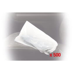 Protèges-pommeau de frein à main jetable, blanc, pack de 500