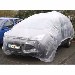 Pour protéger la carrosserie contre la pluie Pour les travaux de peinture à l'intérieur Bande élastique Matière plastique LDP ...
