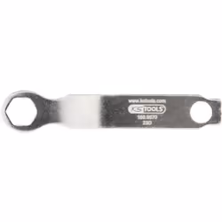 Clé pour mandrin fileté, 10mm Taille de la clé SW en mm 10 Poids 12 Adapté à 150.9660 Taille de l'emballage 1