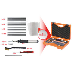 Kit de soudage pour plastique, 33 pcs