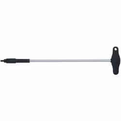 Poignée en T Embout bruni XZN® percé Lame chromée Chrome Vanadium Utilisation : Audi A4 (8K), A5 (8T), A6 (4G), VW Passat (B8 ...