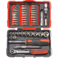 Ultra-compact Coffret bi-matière avec coins renforcés Gamme ULTIMATE composée d'outils robustes, esthétiques et astucieux Fin ...
