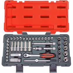 Coffret bi-matière avec coins renforcés Gamme ULTIMATE composée d'outils robustes, esthétiques et astucieux Finition chromée  ...