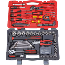 Coffret bi-matière avec coins renforcés Gamme ULTIMATE composée d'outils robustes, esthétiques et astucieux Finition chromée  ...