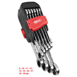 Jeu de clés mixtes à cliquet GEARplus, 10 pcs