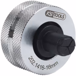 Tête à emboiture 28 mm - Produit de la marque : KSTOOLS Couleur gris et noir