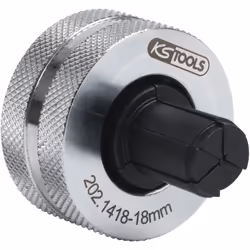 Tête à emboiture 28 mm - Produit de la marque : KSTOOLS Couleur gris et noir