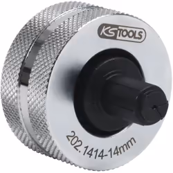 Tête à emboiture 28 mm - Produit de la marque : KSTOOLS Couleur gris et noir