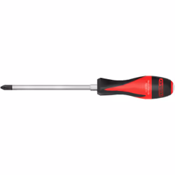 DIN / ISO 8764 Manche bi-matière Lame en acier trempé Chromée avec pointe brunie Lame en Chrome Vanadium Résistant aux produi ...