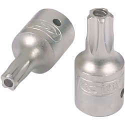 Douilles tournevis ULTIMATE® 5pans percé 1/4 27